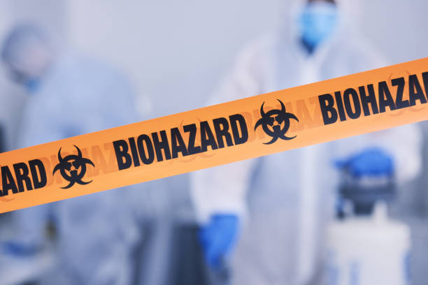 Professional Blood Cleanup technician working in Shelton, WA